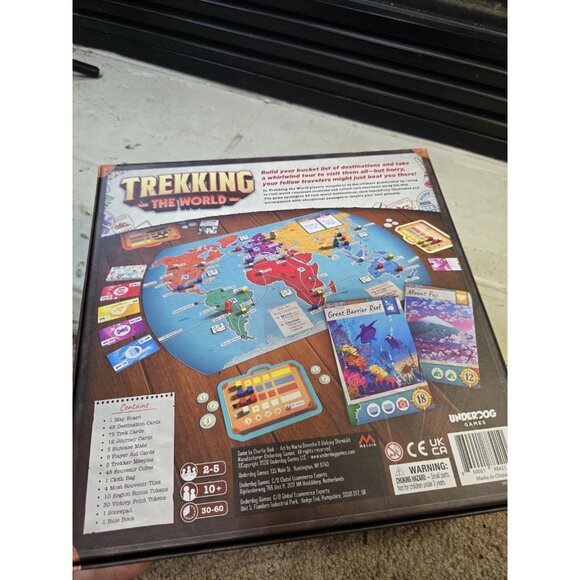 Trekking the World Educational Board Game by Underdog Games Complete - Picture 2 of 9